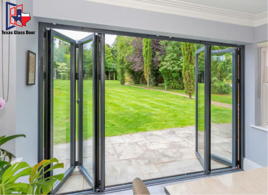 Bi-Folding Door Solutions | Modern, Space-Saving Doors by Texas Glass Door