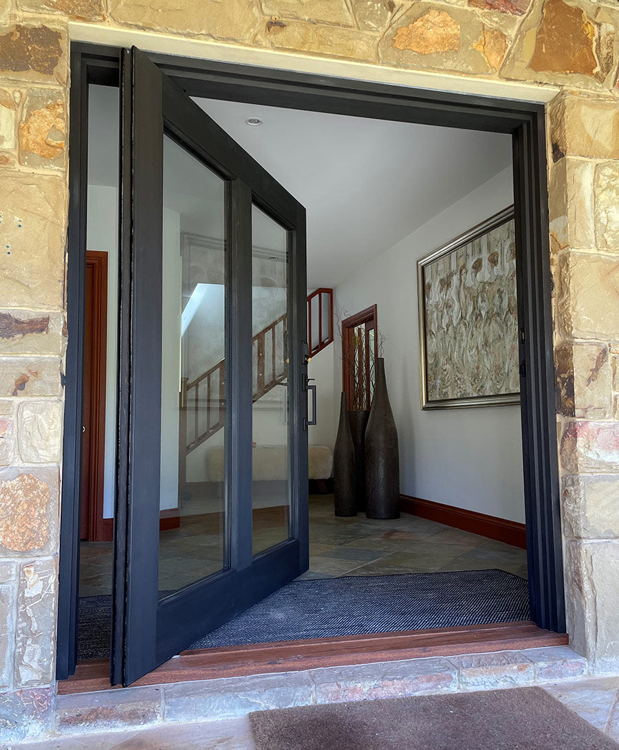 Glass Pivot Door  - Single Entry Pivot Door
