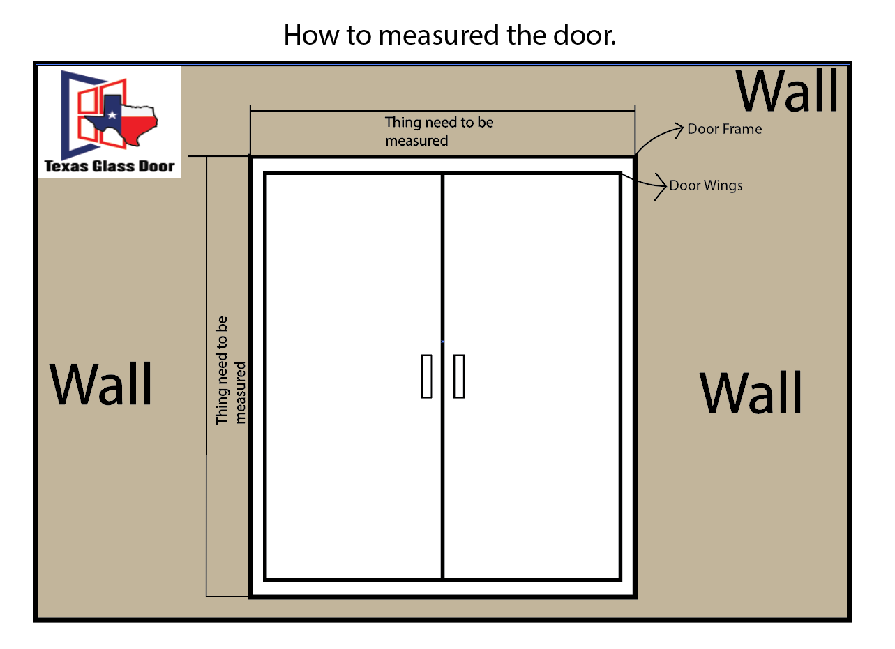 Iron Double French Door - Round Top- 8 Line