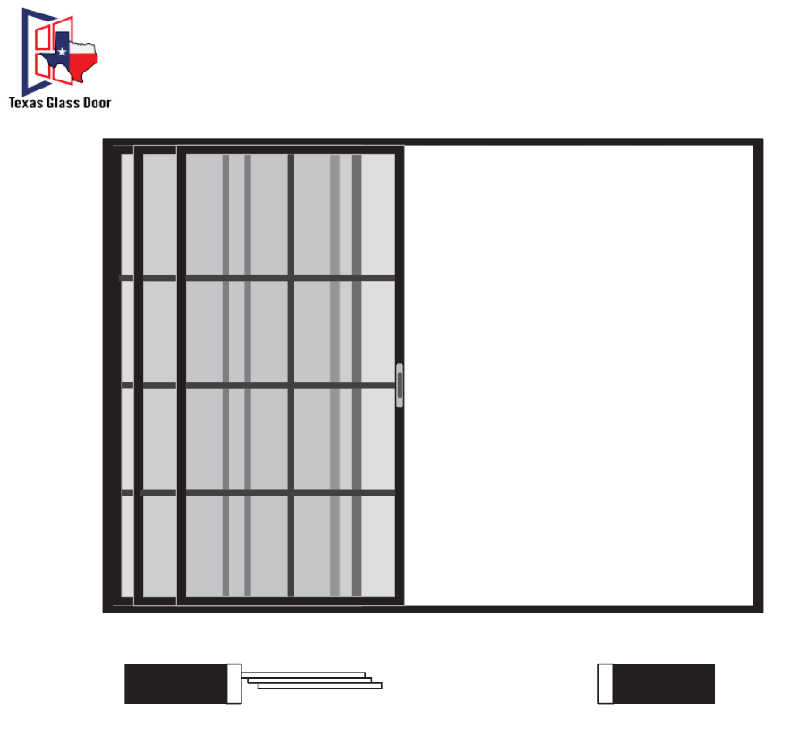 Sliding Door 8 Line- 3 Panel