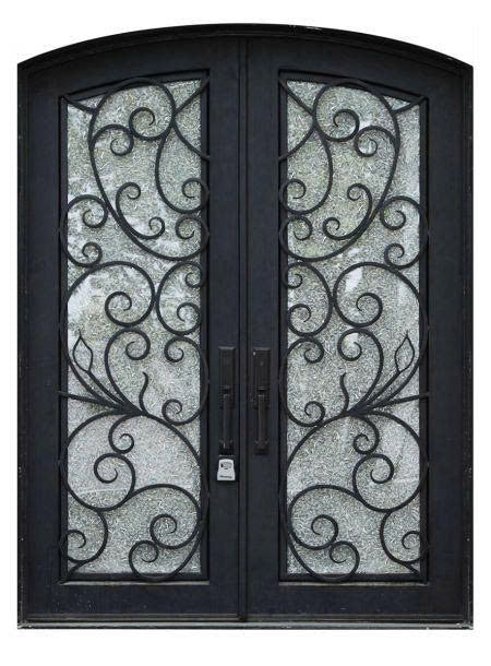 Wrought Iron Double French Door type 1