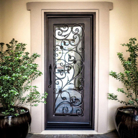 Wrought Iron Single Door Type 2