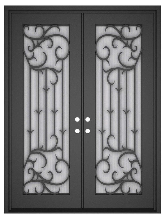 Wrought Iron Double French Door type 2