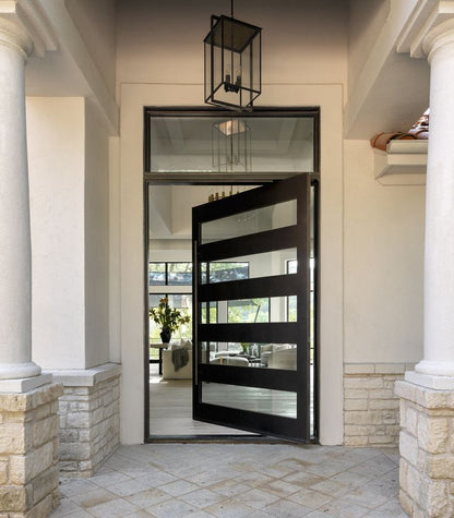 Exterior Pivot Door –  Custom Style