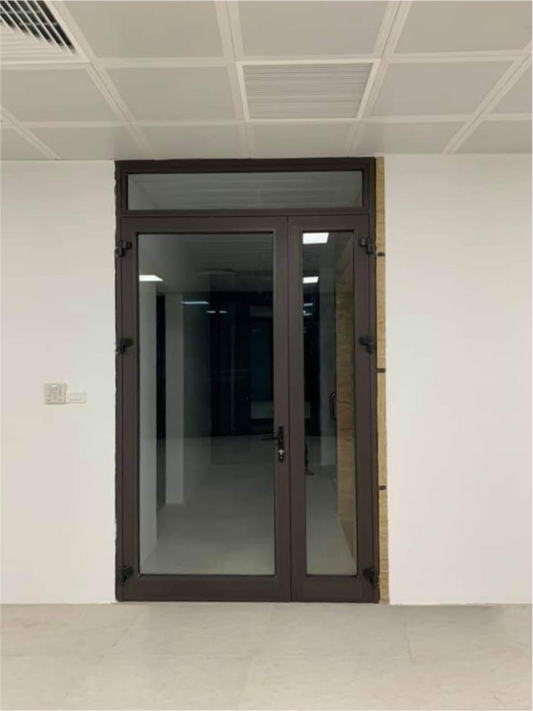 Aluminum Single French Door- - with one Sidelights-Right