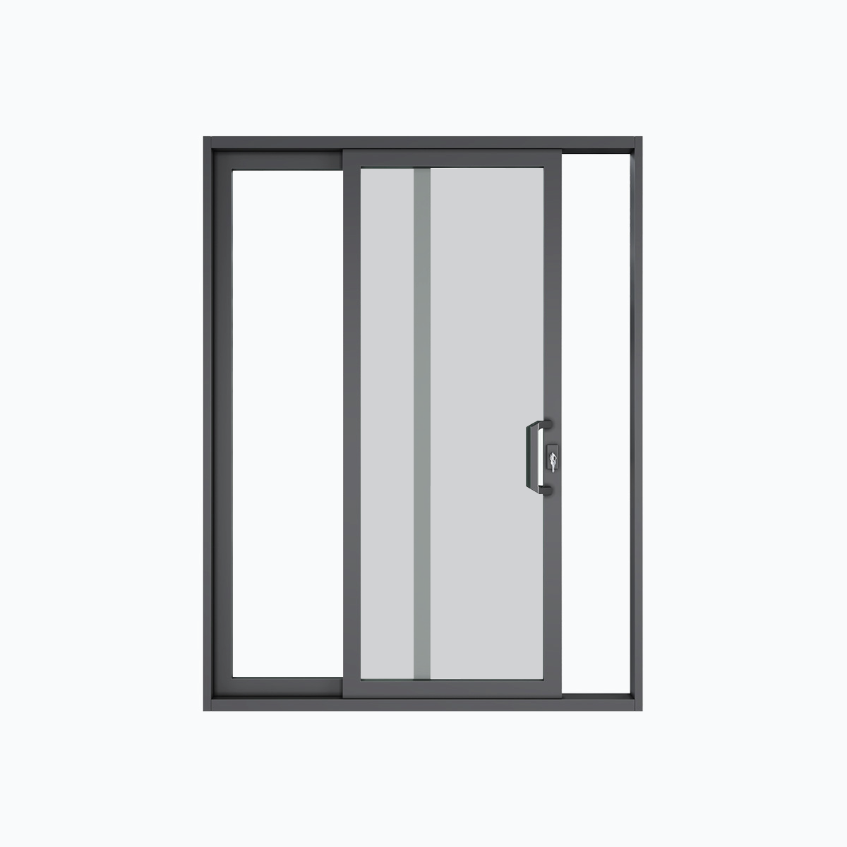 Sliding Door 2 panel- 0-lite