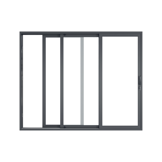 Sliding Door 3 panel- 0-lite