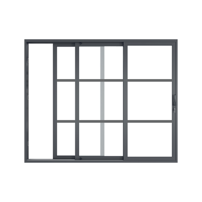 Sliding Door 3 panel- 3-lite