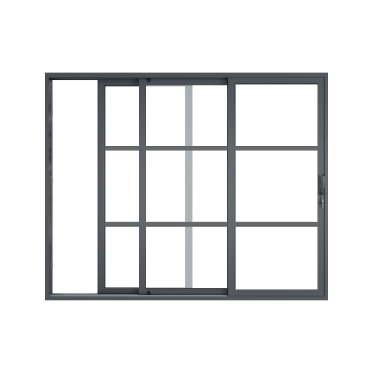 Sliding Door 3 panel- 3-lite