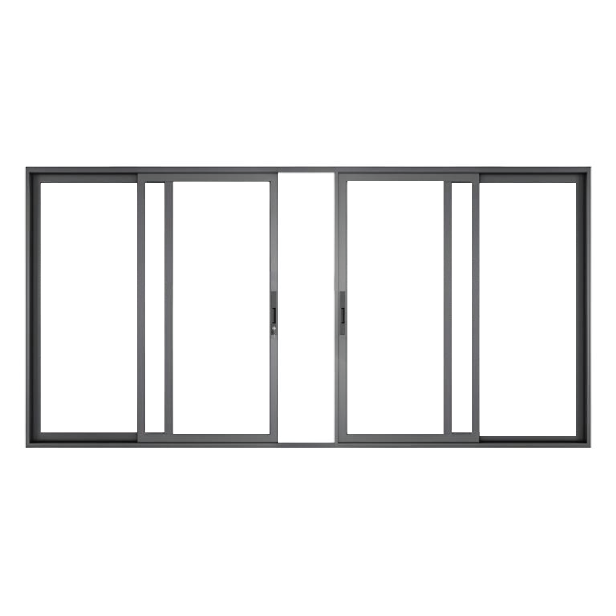 Sliding Door 4 panel- 0-lite