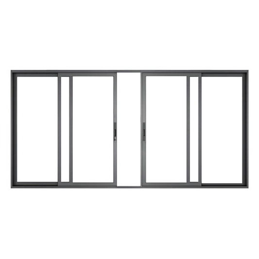Sliding Door 4 panel- 0-lite