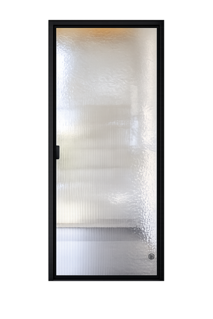 Iron Single French Door – Square Top, 0-Lite