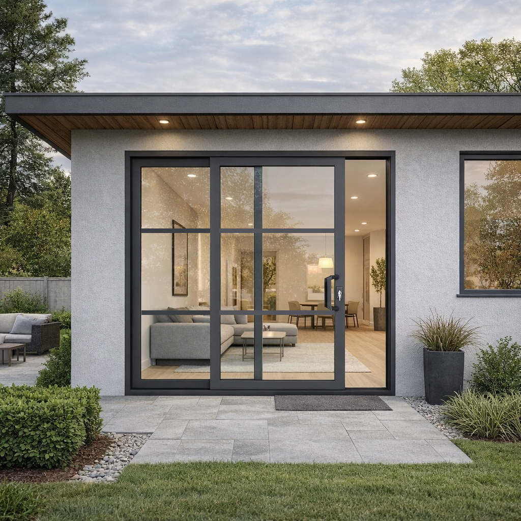 Sliding Door 2 panel- 3-lite