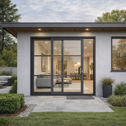 Sliding Door 2 panel- 3-lite