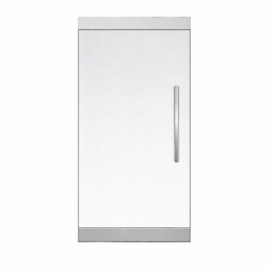 Frameless Commercial Glass Single Door