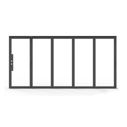 Thermal Break Iron Bi-fold Door- 5 Panel