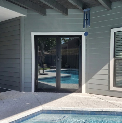 Thermal Break Iron Bi-fold Door- 2 Panel