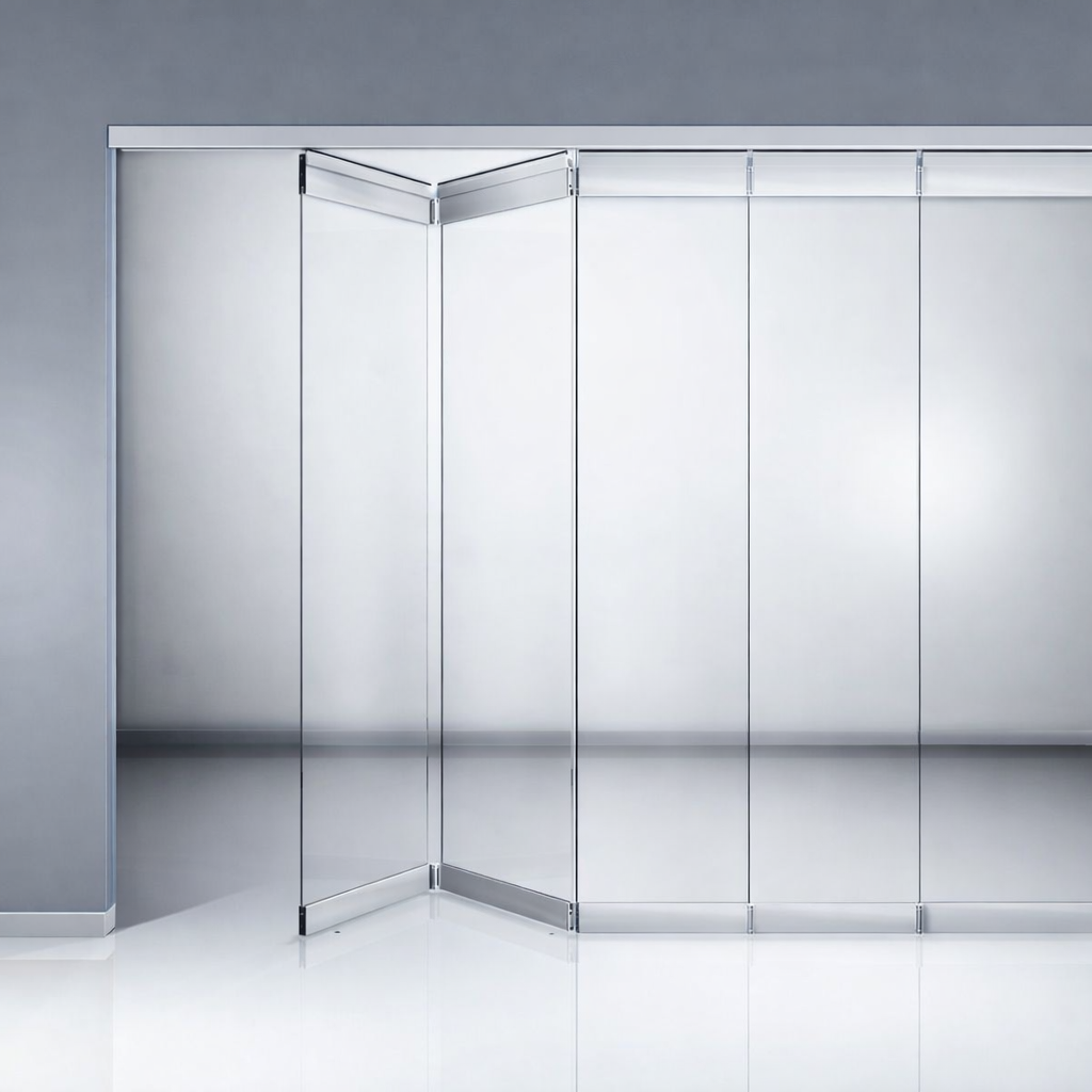 Frameless Bi-fold Door 5 Panel