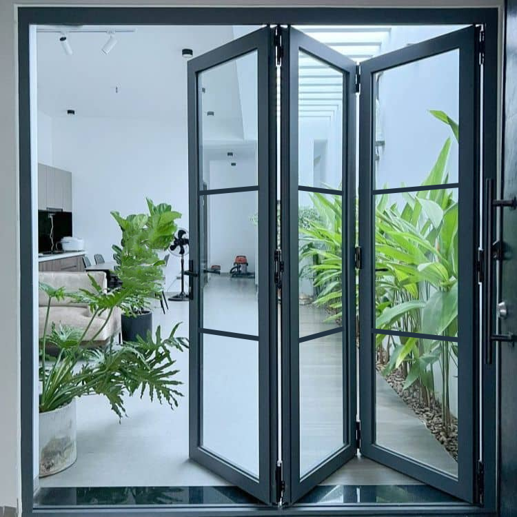 Bi-fold Door 3 panel- 3-lite