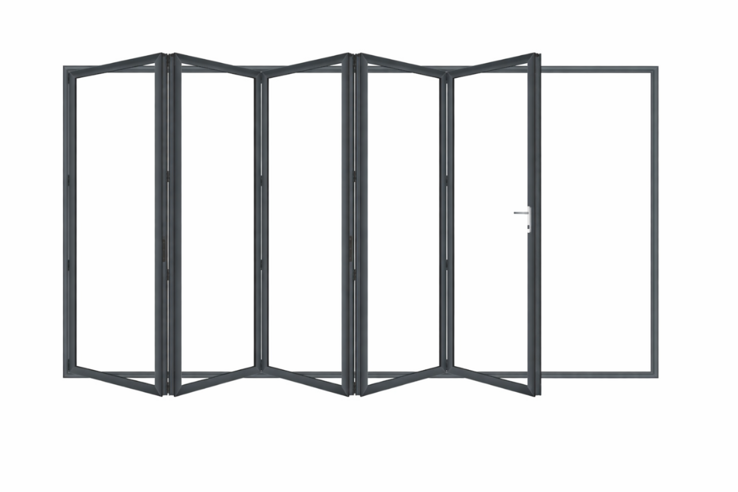 Bi-fold Door 5 panel- 0-lite