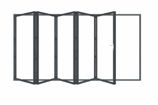 Bi-fold Door 5 panel- 0-lite