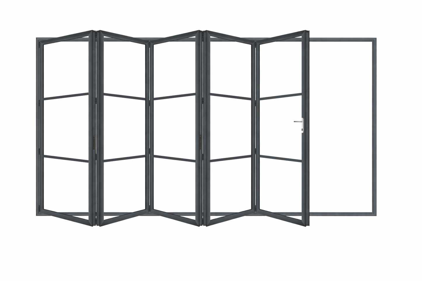 Bi-fold Door 5 panel- 3-lite