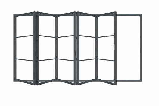 Bi-fold Door 5 panel- 3-lite