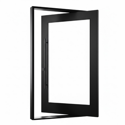 Iron pivot door custom Texas luxury - Texas Glass Door