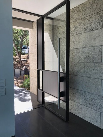 Exterior Pivot Door –  Custom Style