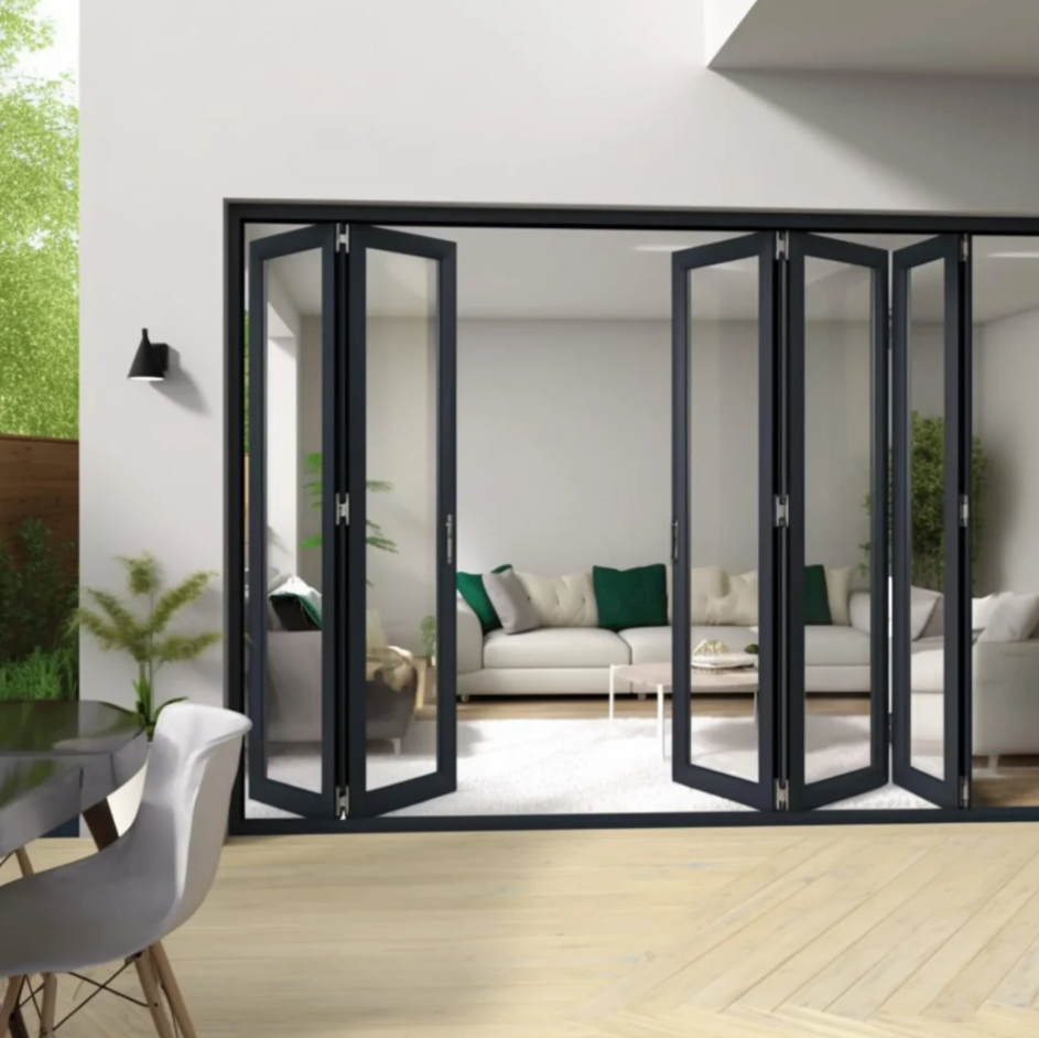 Aluminum Bi-Folding Doors 5 Panel