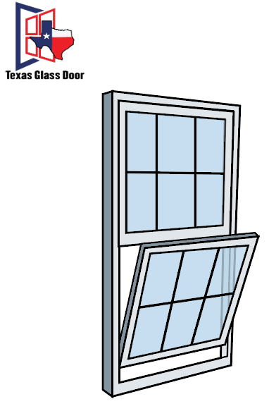 Metal Single Hung Window