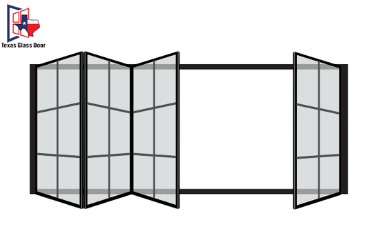 Configuration 3-1/ Bi-Folding Door 4 panel
