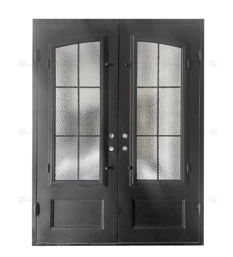 Double French Iron Doors 7- Contact us to customize any size or design