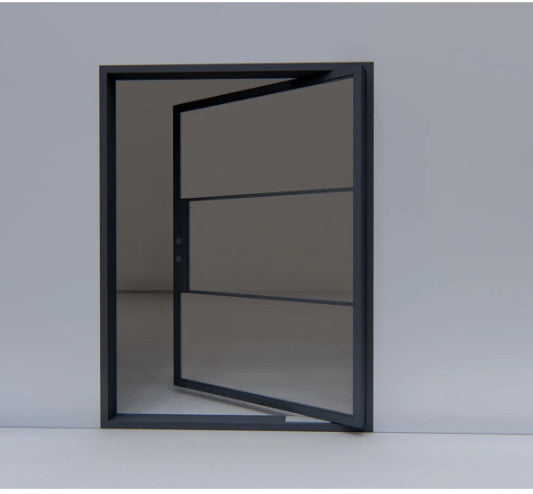 Pivot Door 27- Single Entry Pivot Door 61" X 81", 61" x 96", 72" X 81", 72" x 96" customize any size