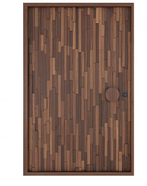 Pivot Door 5- Single Entry Wooden Pivot Door Left Hand Inswing 61" X 81", 61" x 96", 72" X 81", 72" x 96" customize any size