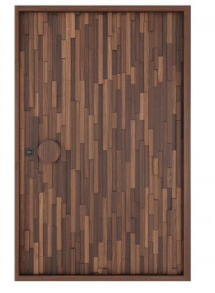 Pivot Door 5- Single Entry Wooden Pivot Door Left Hand Inswing 61" X 81", 61" x 96", 72" X 81", 72" x 96" customize any size