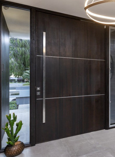 Pivot Door 15- Single Entry Pivot Door  61" X 81", 61" x 96", 72" X 81", 72" x 96" customize any size