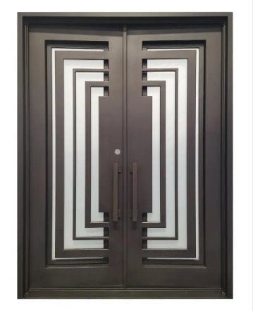 Double French Iron Doors 11- Contact us to customize any size or design