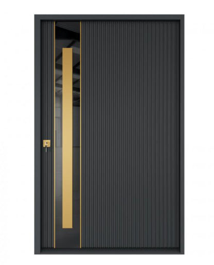 Pivot Door 9- Single Entry Pivot Door 61" X 81", 61" x 96", 72" X 81", 72" x 96" customize any size