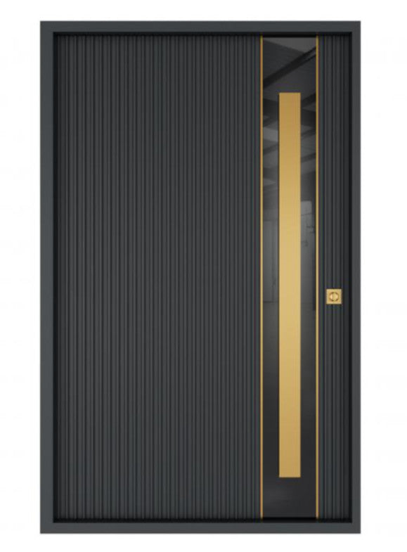 Pivot Door 9- Single Entry Pivot Door 61" X 81", 61" x 96", 72" X 81", 72" x 96" customize any size