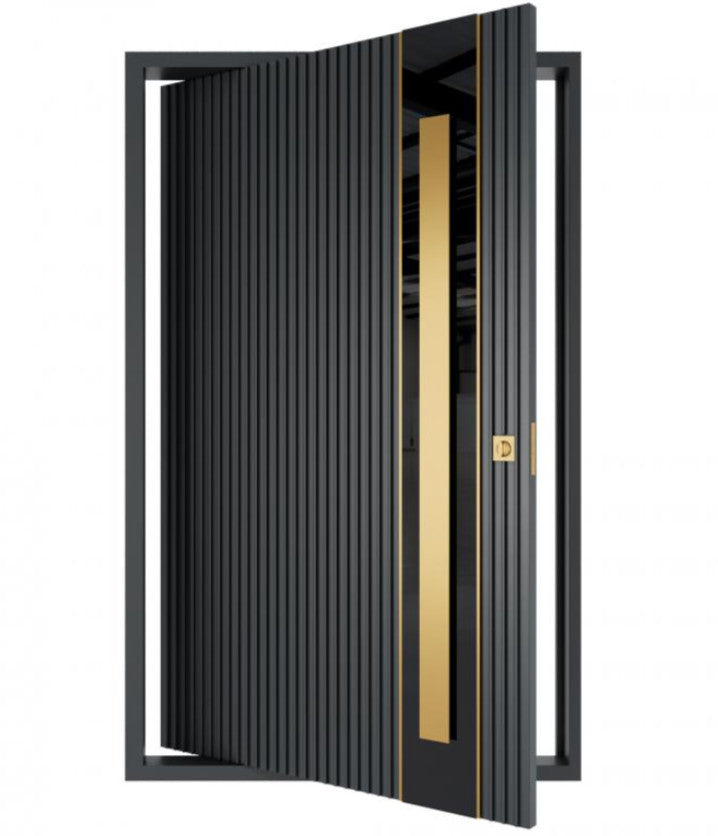 Pivot Door 9- Single Entry Pivot Door 61" X 81", 61" x 96", 72" X 81", 72" x 96" customize any size