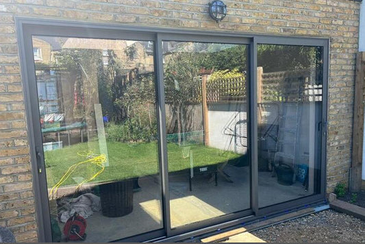 Exterior 3 Panel Sliding Door