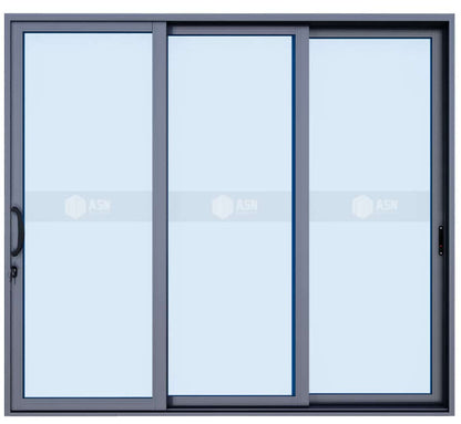 Exterior 3 Panel Sliding Door