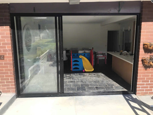 Exterior 4 Panel Sliding Door